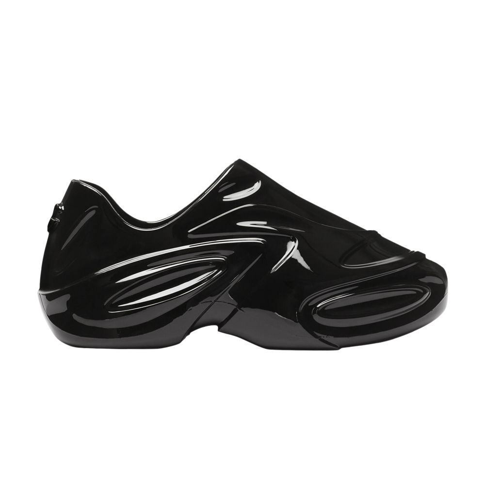 Pre-owned Dolce & Gabbana Shiny Lacquered Toy Sneaker 'black' | Men's Size 41