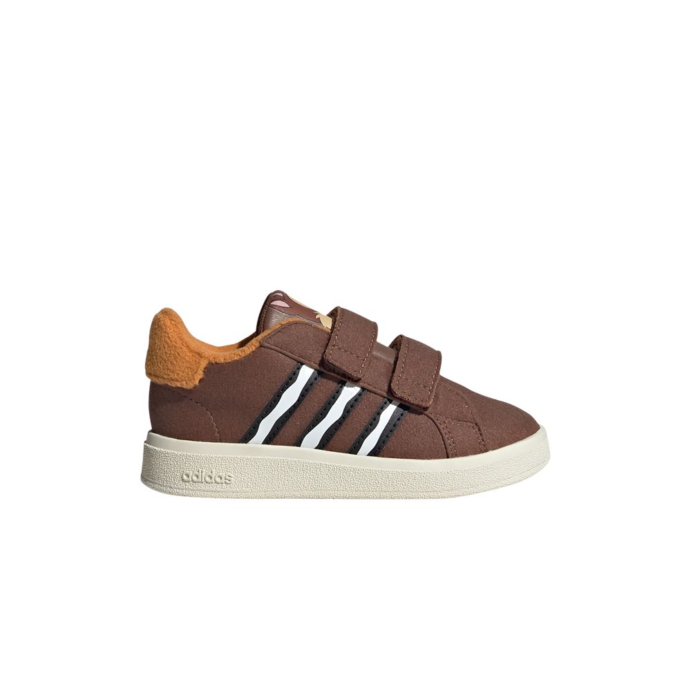 Pre-owned Adidas Originals Adidas Disney X Grand Court I 'chip 'n Dale' | Brown | Infant Size 10