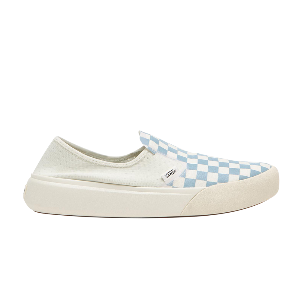 Pre-owned Vans Comfycush One Slip-on 'checkerboard - Blue'