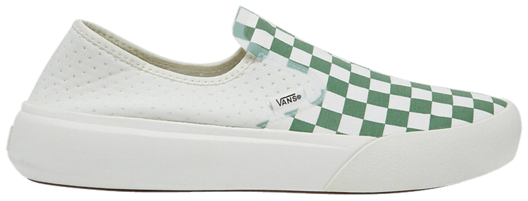 VANS★UA COMFYCUSH ONE★CHECKERBOARD GREEN/MARSHMALLOW Buy ComfyCush One 'Checkerboard - Green' - VN0A45J5V0N | GOAT