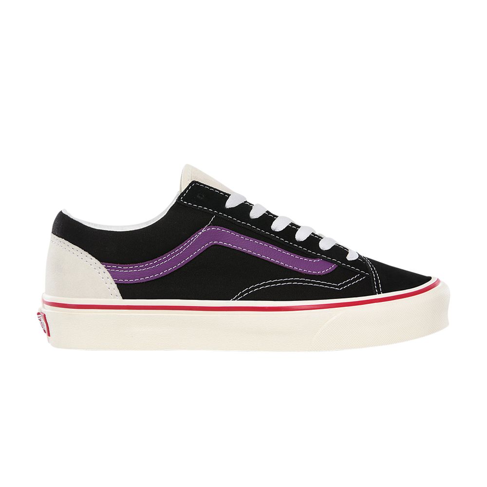 VANS STYLE 36 'RETRO SPORT - BLACK AMARANTHUS PURPLE'