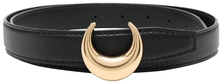 小物 Marine Serre Belt Vegetable Leather Moon Belt • Marine Serre
