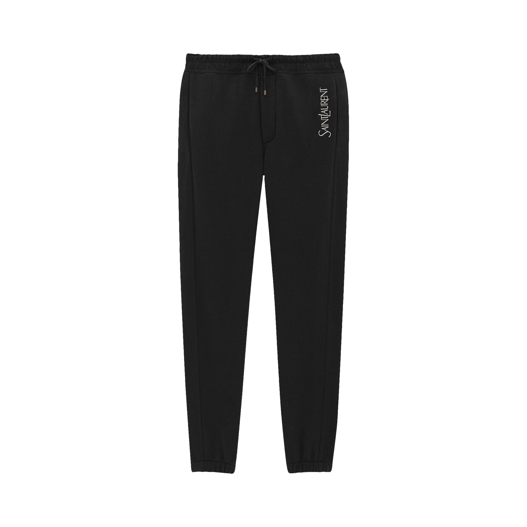 Pre-owned Saint Laurent Fleece Sweatpants 'black'
