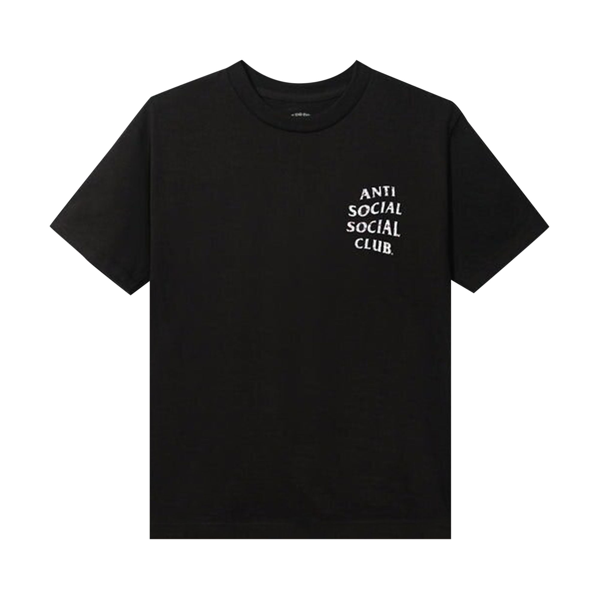 ANTI SOCIAL SOCIAL CLUB ANTI SOCIAL SOCIAL CLUB X CASE STUDY FLAG TEE 'BLACK'