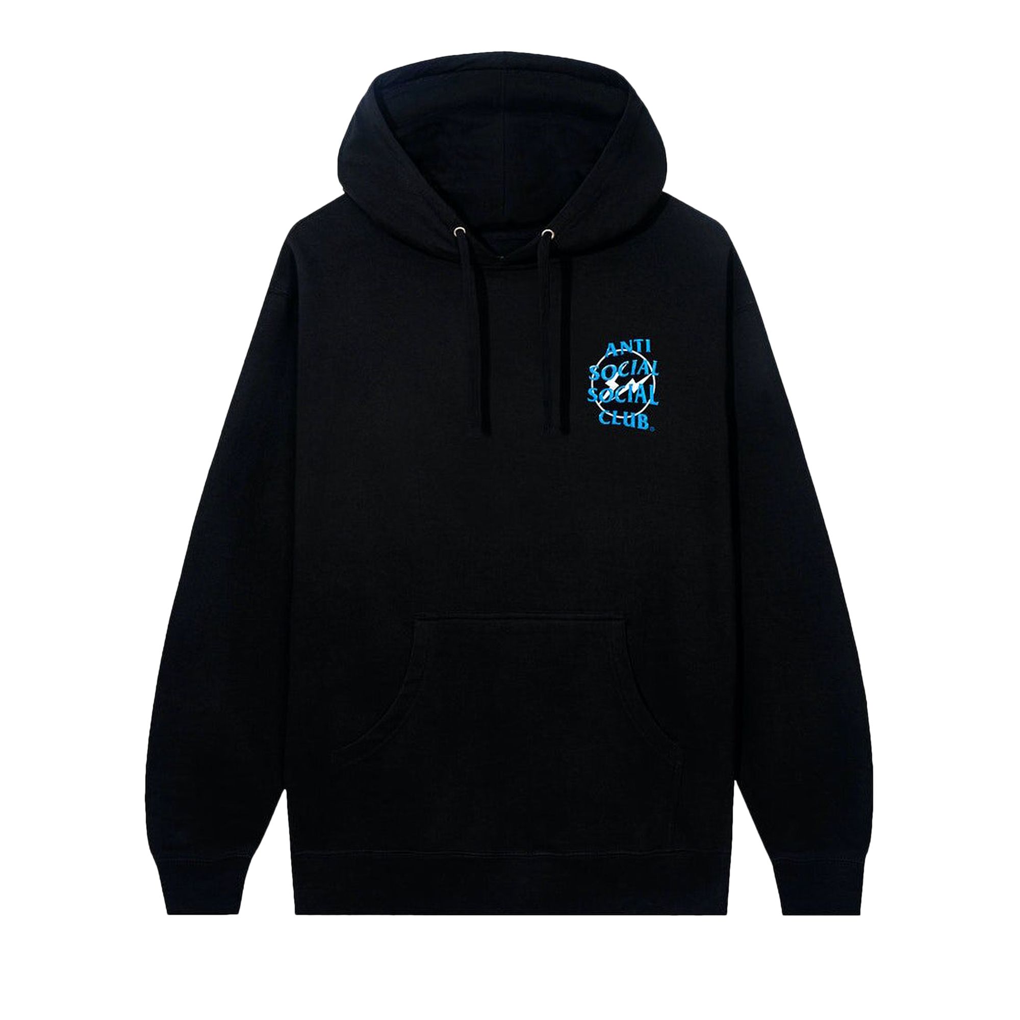 ANTI SOCIAL SOCIAL CLUB ANTI SOCIAL SOCIAL CLUB PRECIOUS PETALS HOODIE 'BLACK/BLUE'
