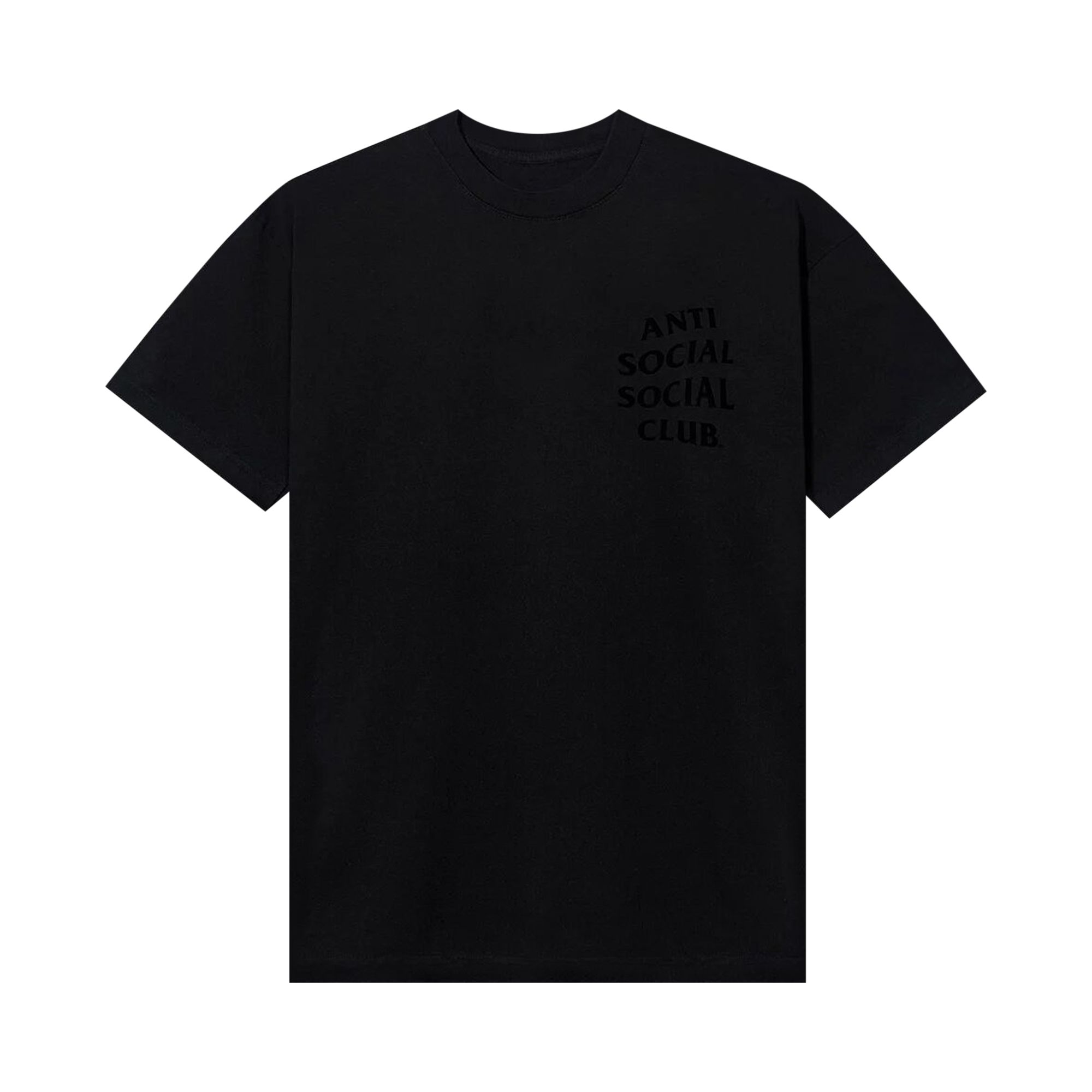 ANTI SOCIAL SOCIAL CLUB ANTI SOCIAL SOCIAL CLUB DEAFTONE TEE 'BLACK'