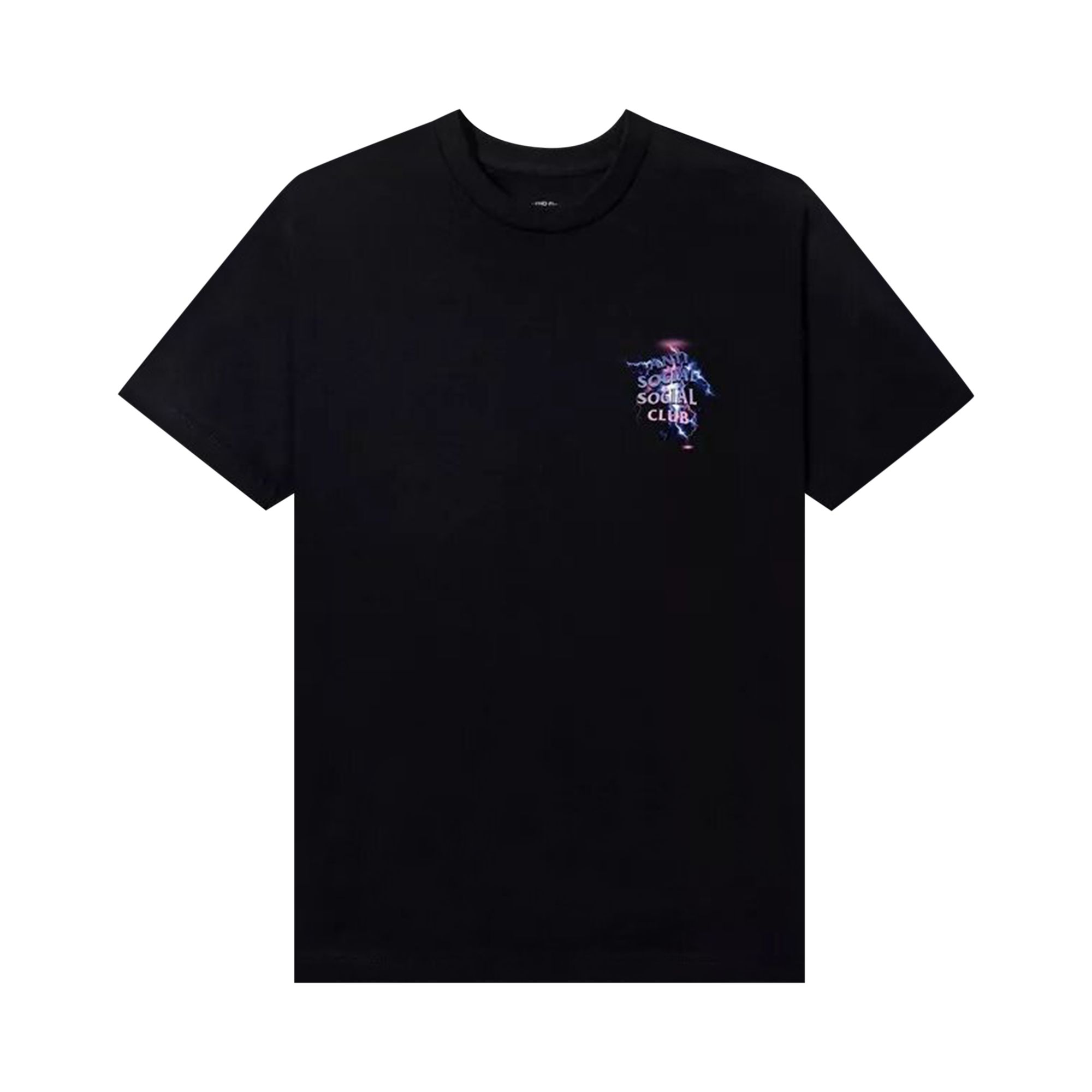 Anti Social Social Club Bolt From The Blue Tee 'Black' | Men's Size XL