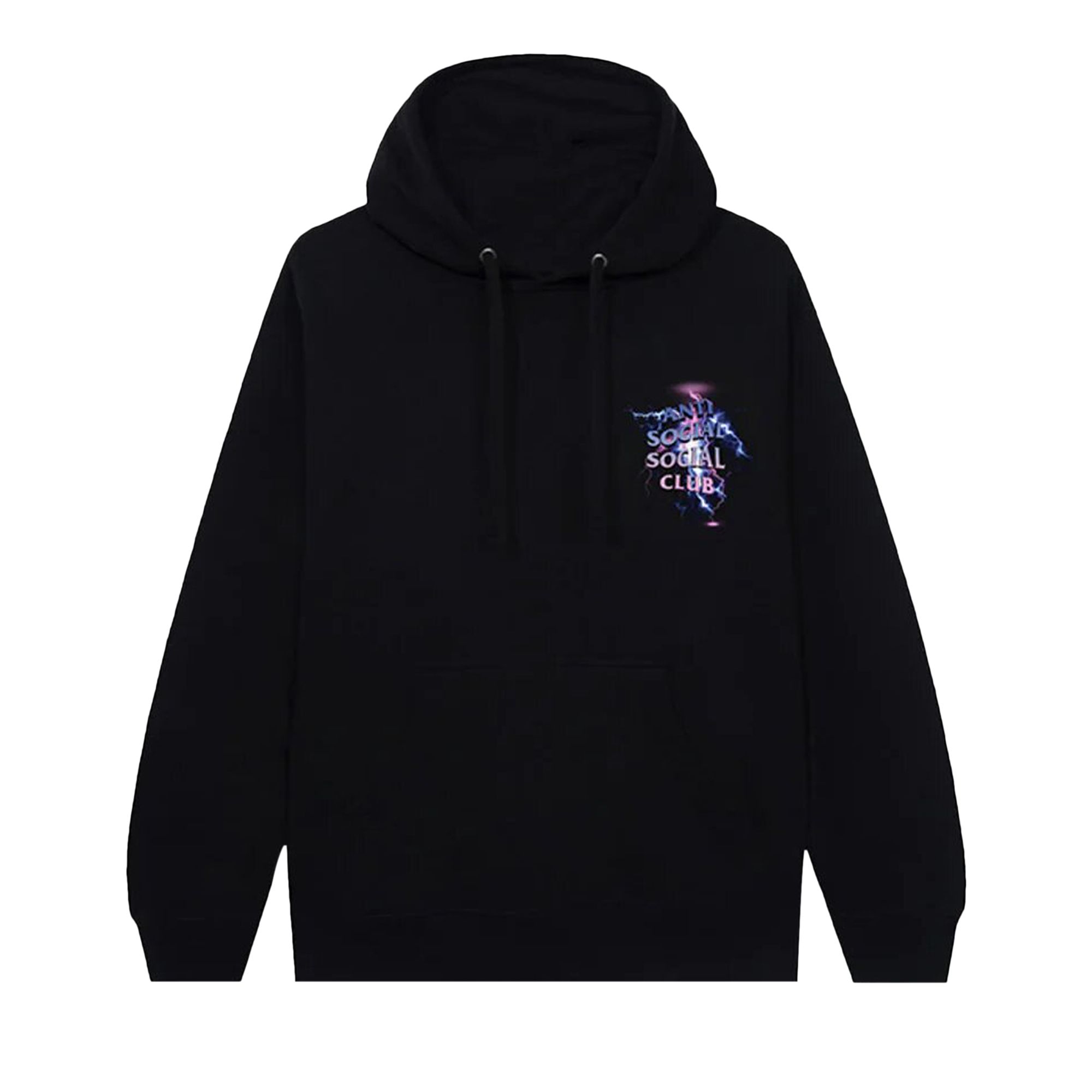 Anti Social Social Club Bolt From The Blue Hoodie 'Black' | Men's Size M