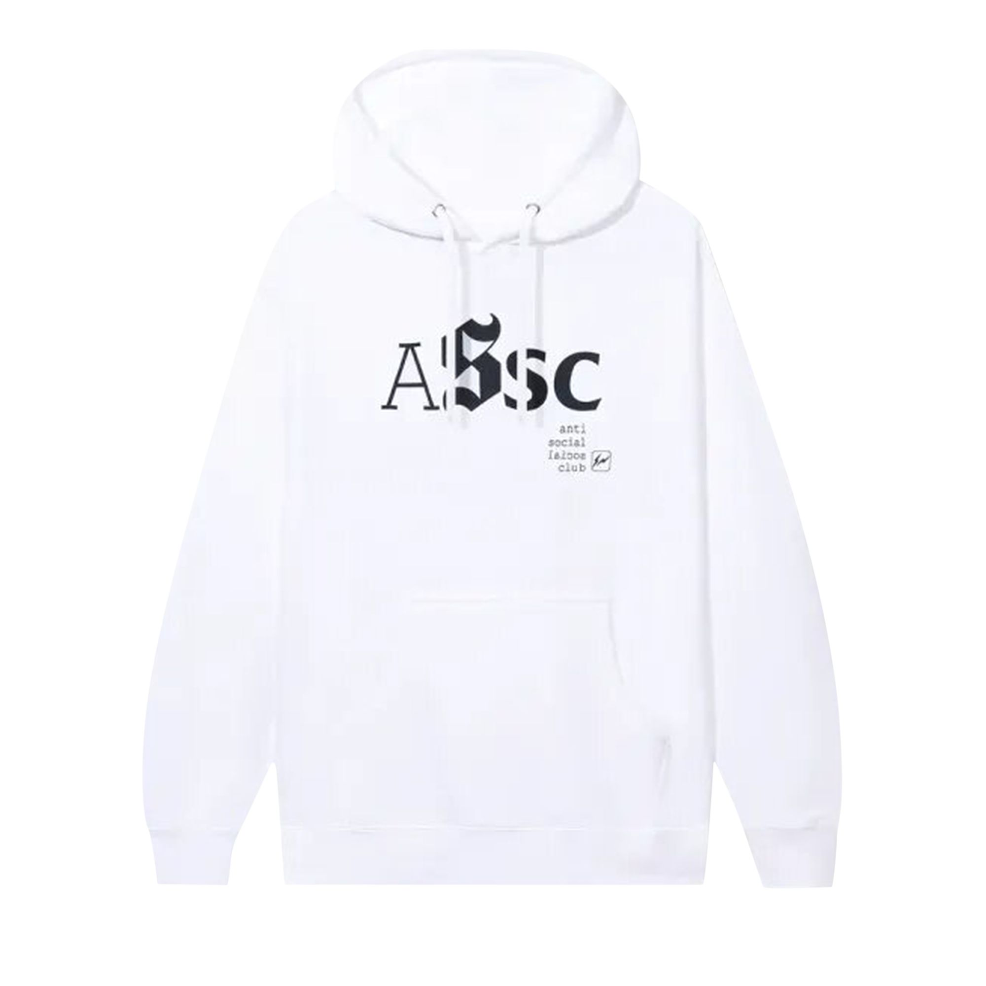 ANTI SOCIAL SOCIAL CLUB ANTI SOCIAL SOCIAL CLUB TYPE A HOODIE 'WHITE'
