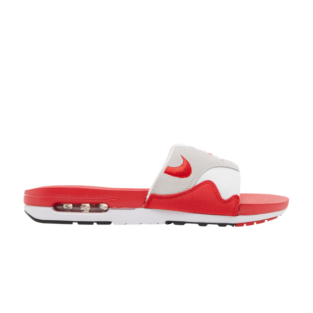 Pre-owned Nike Air Max 1 Slide 'sport Red'