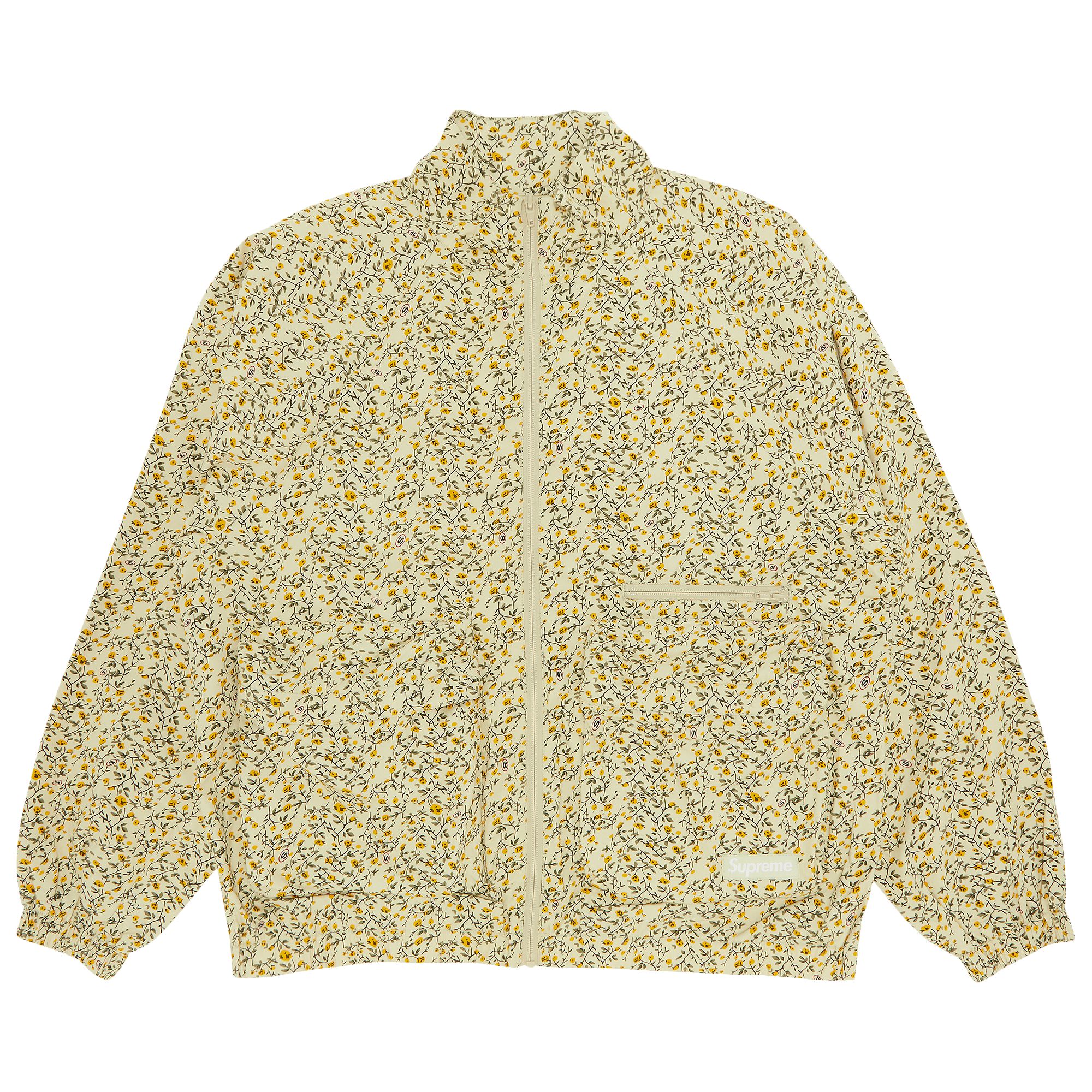 Pre-owned Supreme Raglan Utility Jacket 'floral' In Multi-color