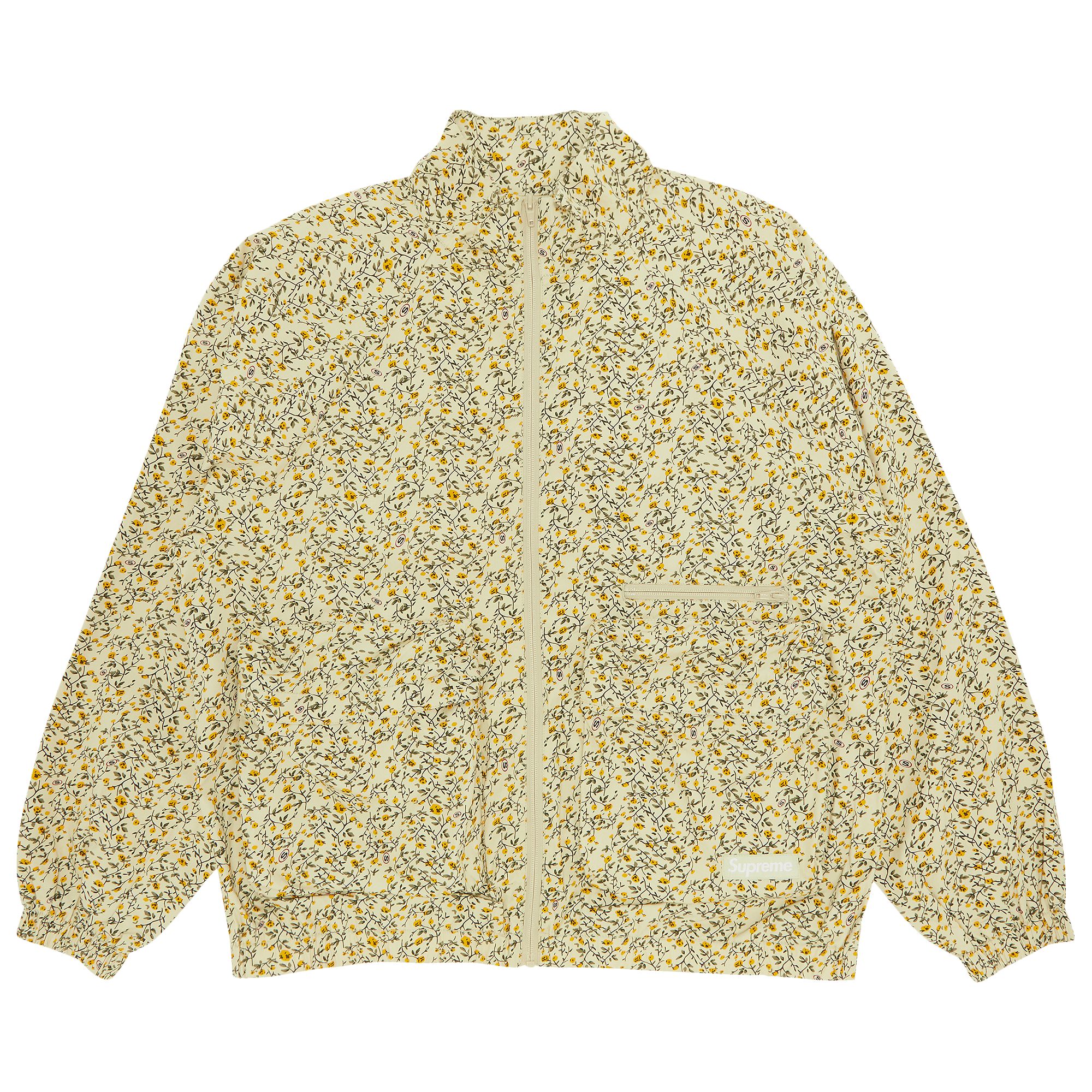 Pre-owned Supreme Raglan Utility Jacket 'floral' In Multi-color