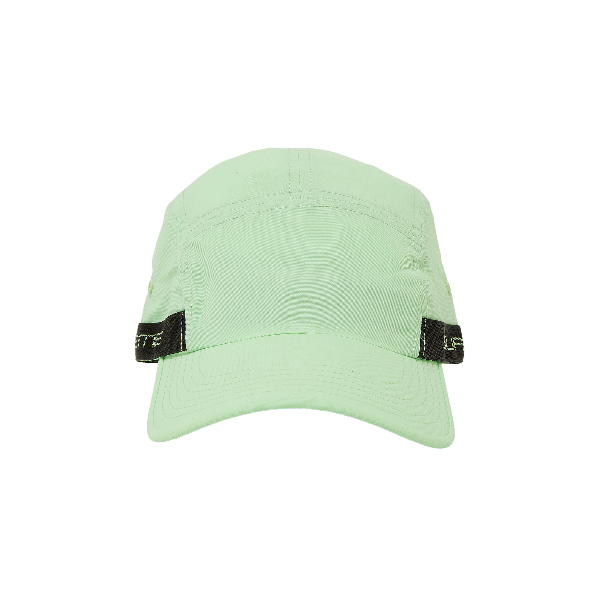 Pre-owned Supreme Sport Webbing Camp Cap 'bright Mint' In Green
