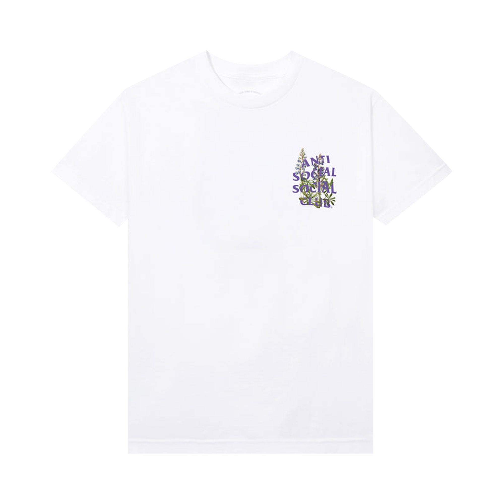 Anti Social Social Club Lupine Tee 'White' | Men's Size XL