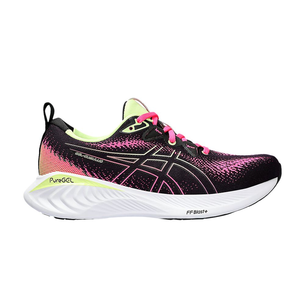 Pre-owned Asics Wmns Gel Cumulus 25 'black Hot Pink'