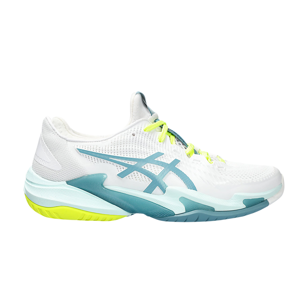 Pre-owned Asics Wmns Court Ff 3 'white Soothing Sea'
