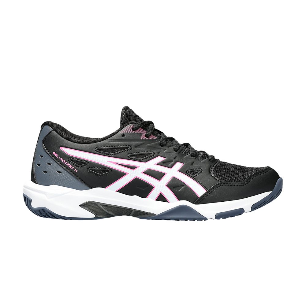 Pre-owned Asics Wmns Gel Rocket 11 'black White'