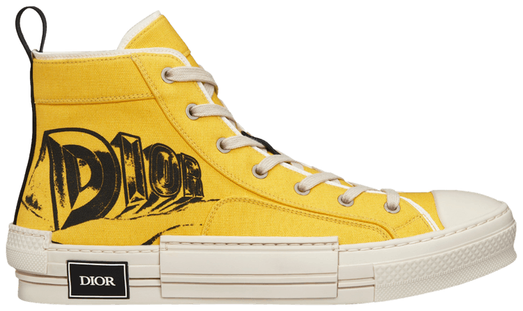 【★DIOR★】AsteroDior B23 ハイトップスニーカー Buy Dior B23 High 'AsteroDior - Yellow' - 3SH126ZYE H210 | GOAT