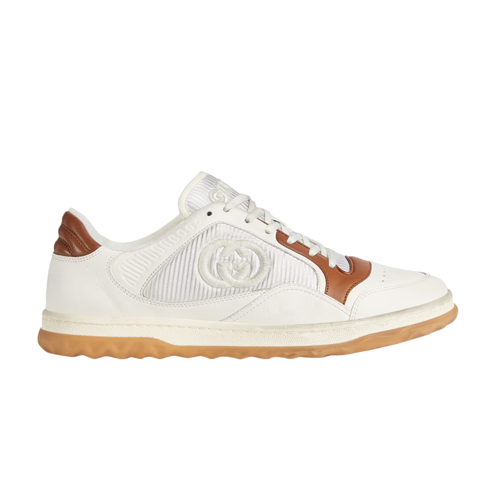 Pre-owned Gucci Mac80 Sneaker 'off White Brown'