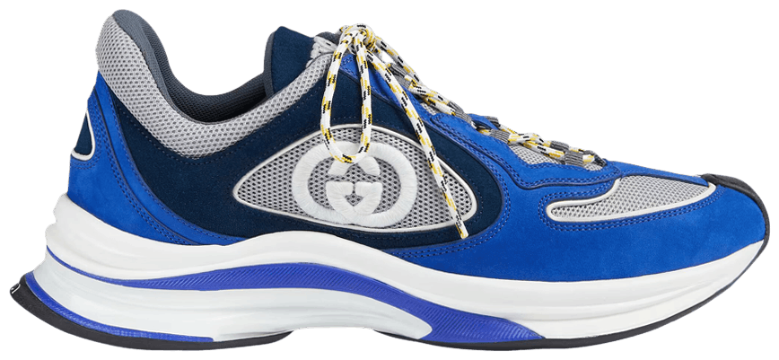 Buy Gucci Run Sneaker 'Blue' 749785 AAB62 4243 GOAT