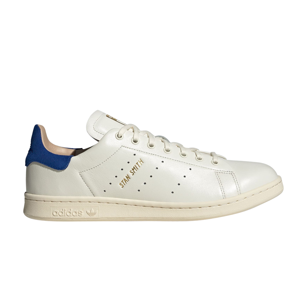 Pre-owned Adidas Originals Stan Smith Lux 'off White Royal Blue' In Cream