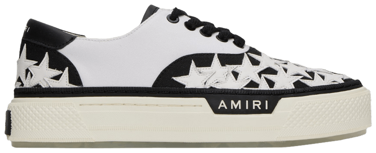 Amiri Stars Court White Black
