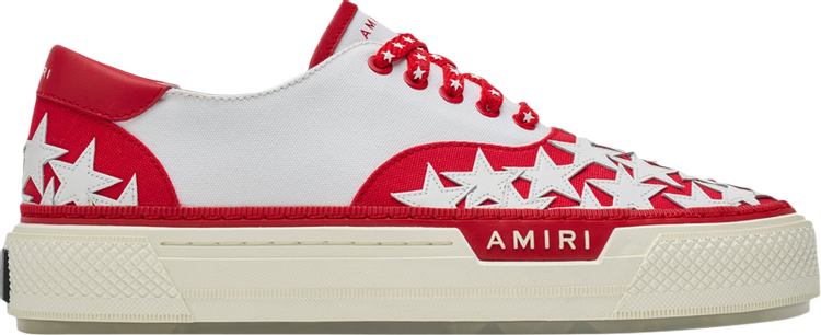 Amiri Court Slip-On 'Stars - White Red'