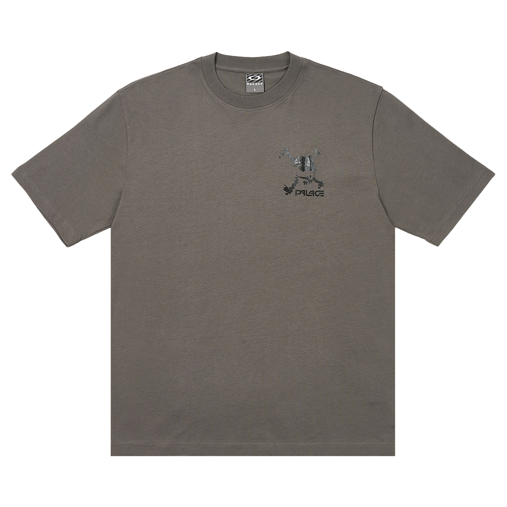 Pre-owned Palace X Oakley T-shirt 'grey'