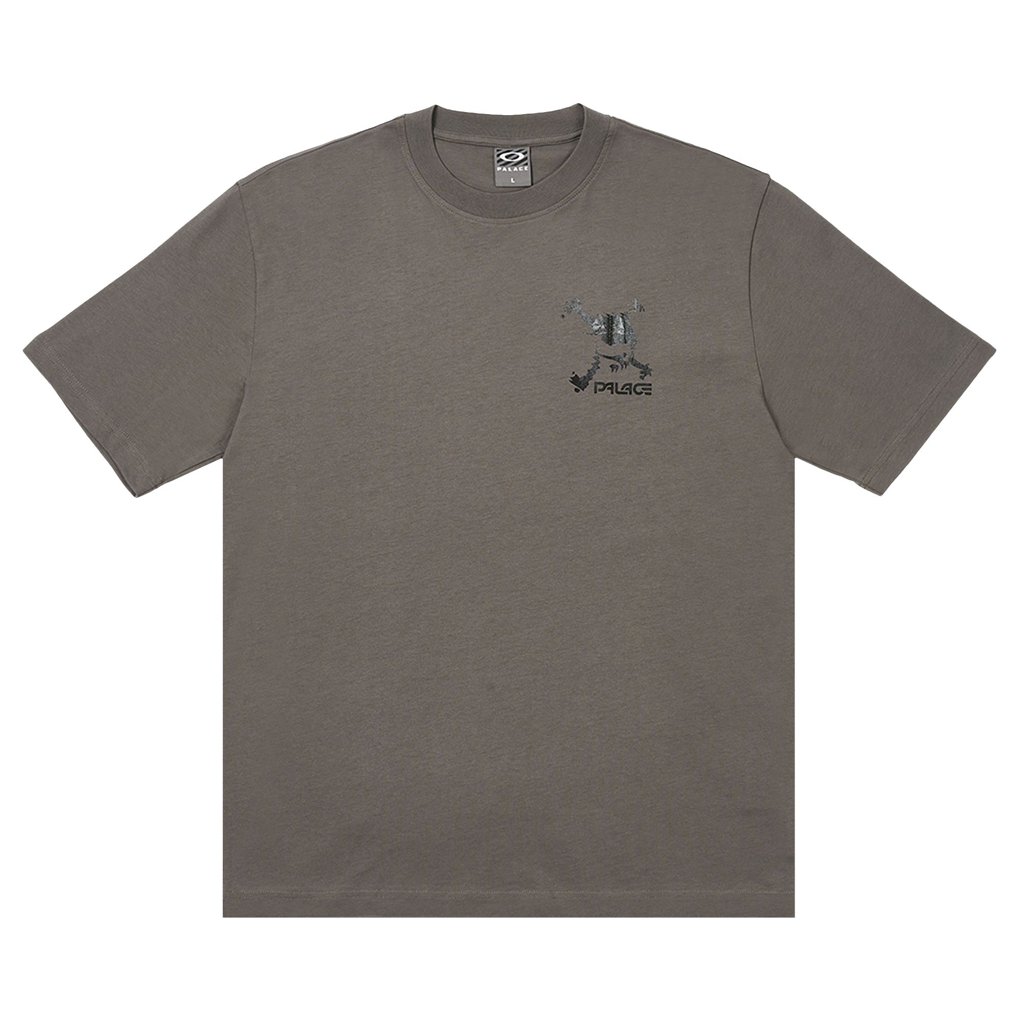 Palace x Oakley T-Shirt 'Grey' | Men's Size L