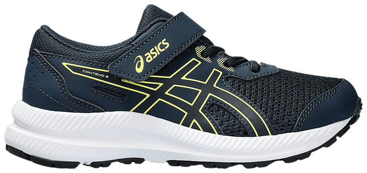 Asics Contend 8 PS French Blue Glow Yellow