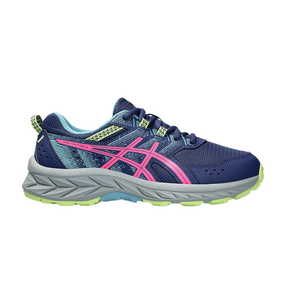 ASICS Gel Venture 9 GS 'Deep Ocean Hot Pink' | Blue | Kid's Size 2.5
