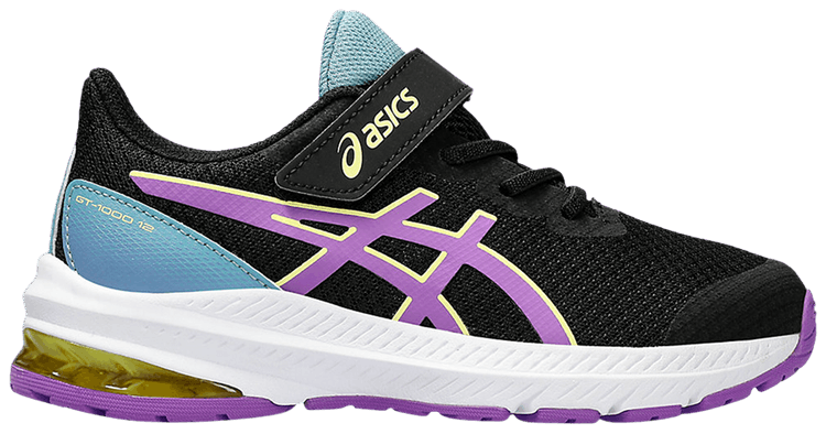 Asics GT 1000 12 PS Black Cyber Grape