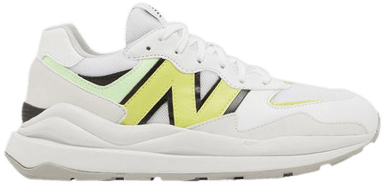New Balance 5740 Little Kid White Lemonade