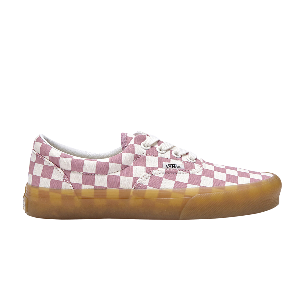 Pre-owned Vans Era 'double Light Gum - Pink Checkerboard'