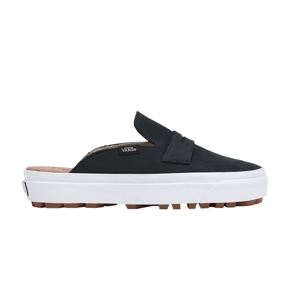 VANS STYLE 53 MULE 'NUBUCK BLACK'