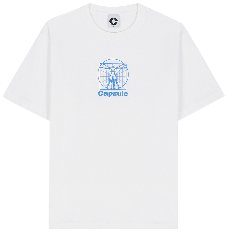 Capsule Vitruvian Icon Short Sleeve T Shirt White