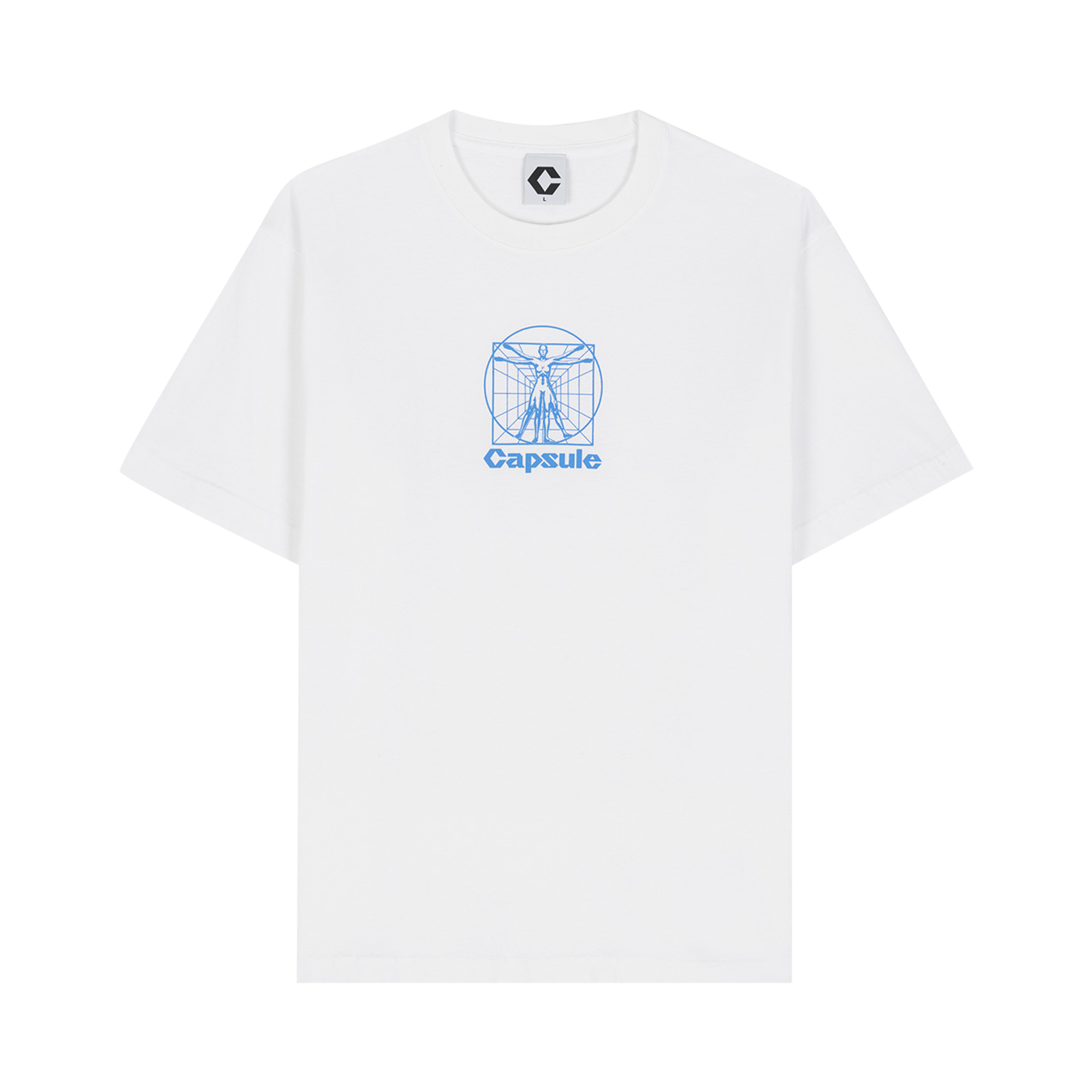 Pre-owned Capsule Vitruvian Icon Short-sleeve T-shirt 'white'