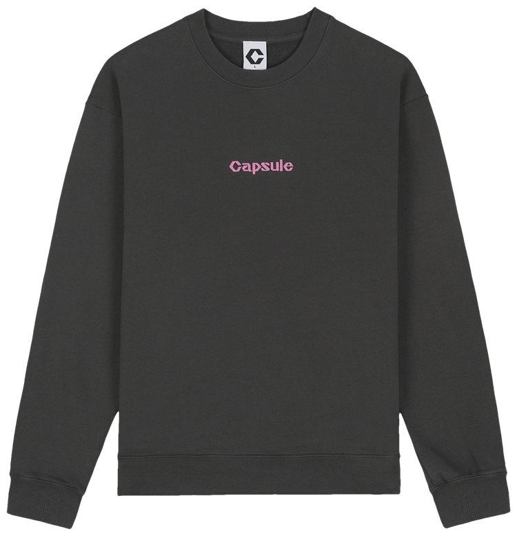 Capsule Classic Logo Crewneck Black