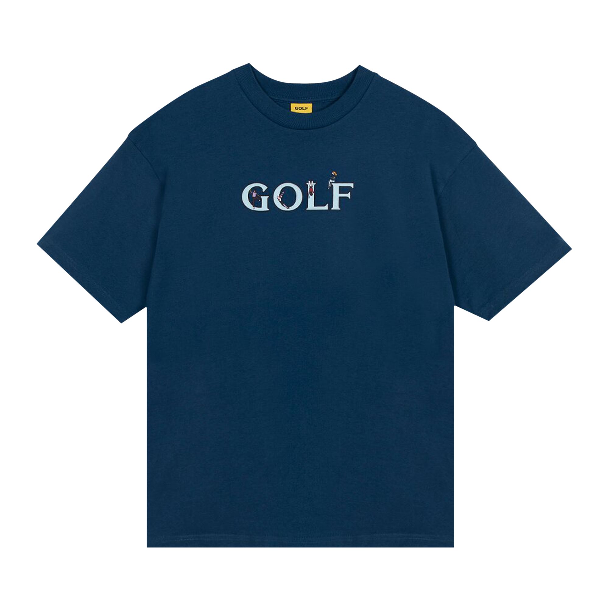 Pre-owned Golf Wang Playground Tee 'insignia Blue'