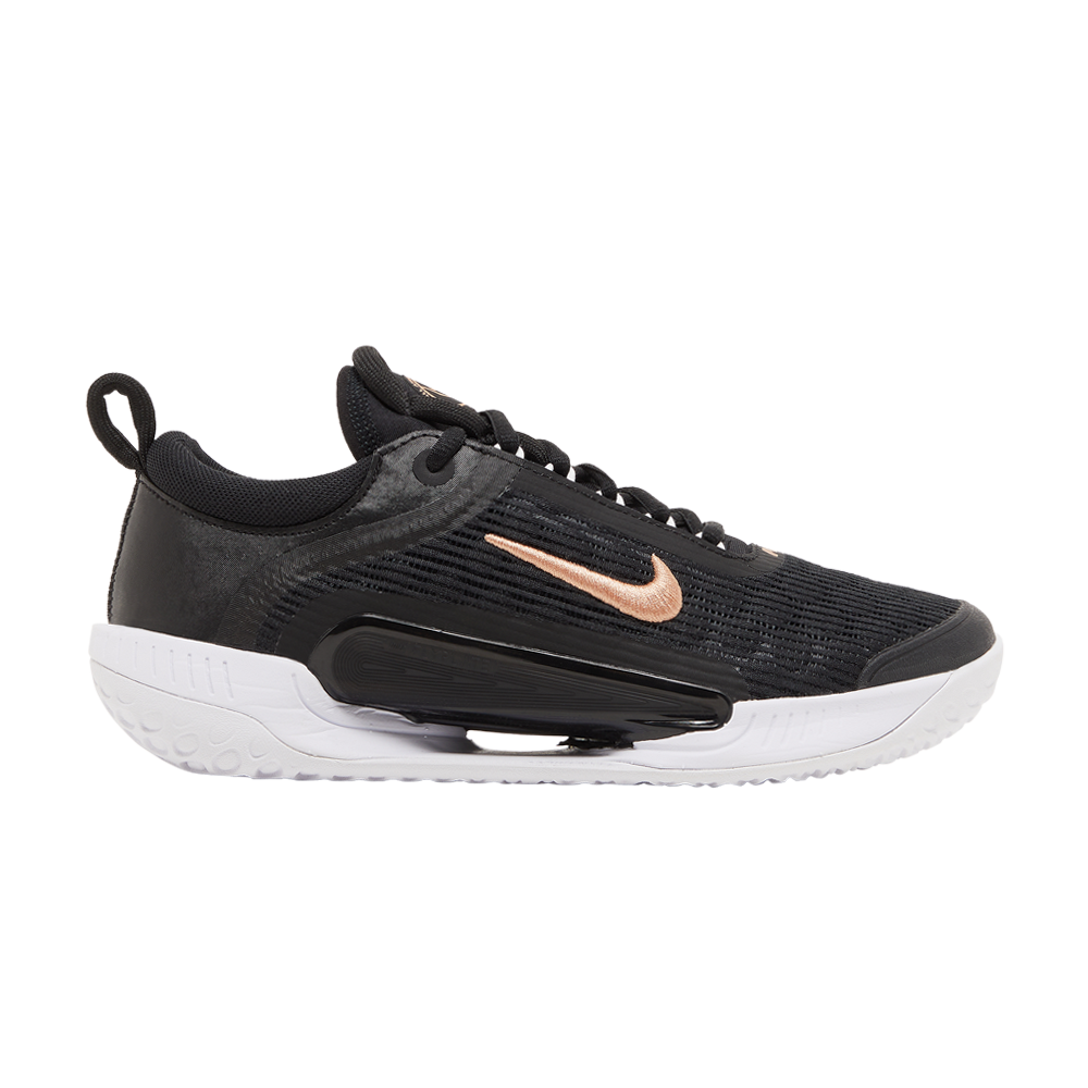 Pre-owned Nike Wmns Court Zoom Nxt 'black Metallic Red Bronze'