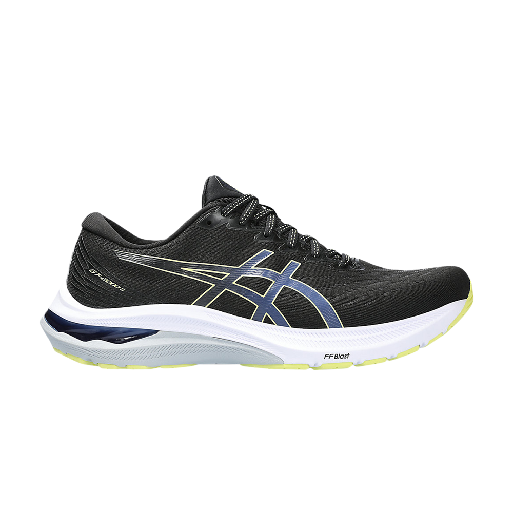 Pre-owned Asics Gt 2000 11 'black Glow Yellow'