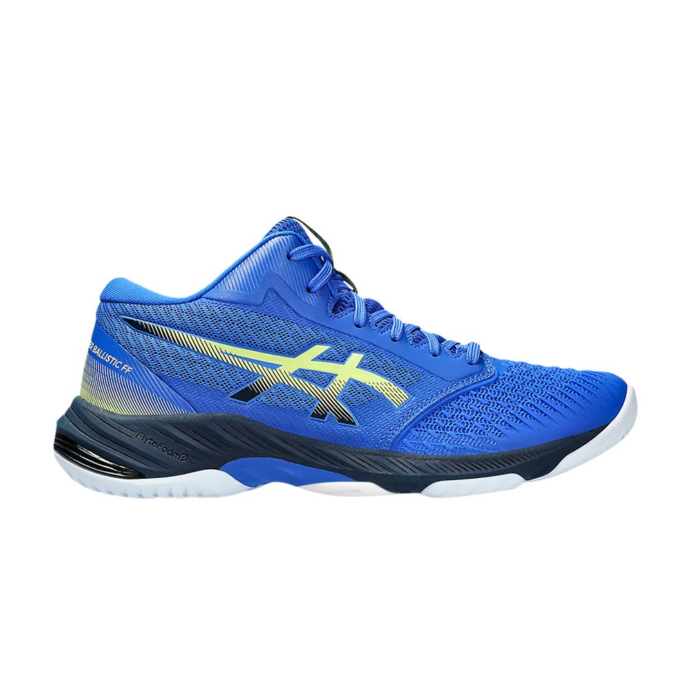 ASICS NETBURNER BALLISTIC FF MT 3 'ILLUSION BLUE GLOW YELLOW'