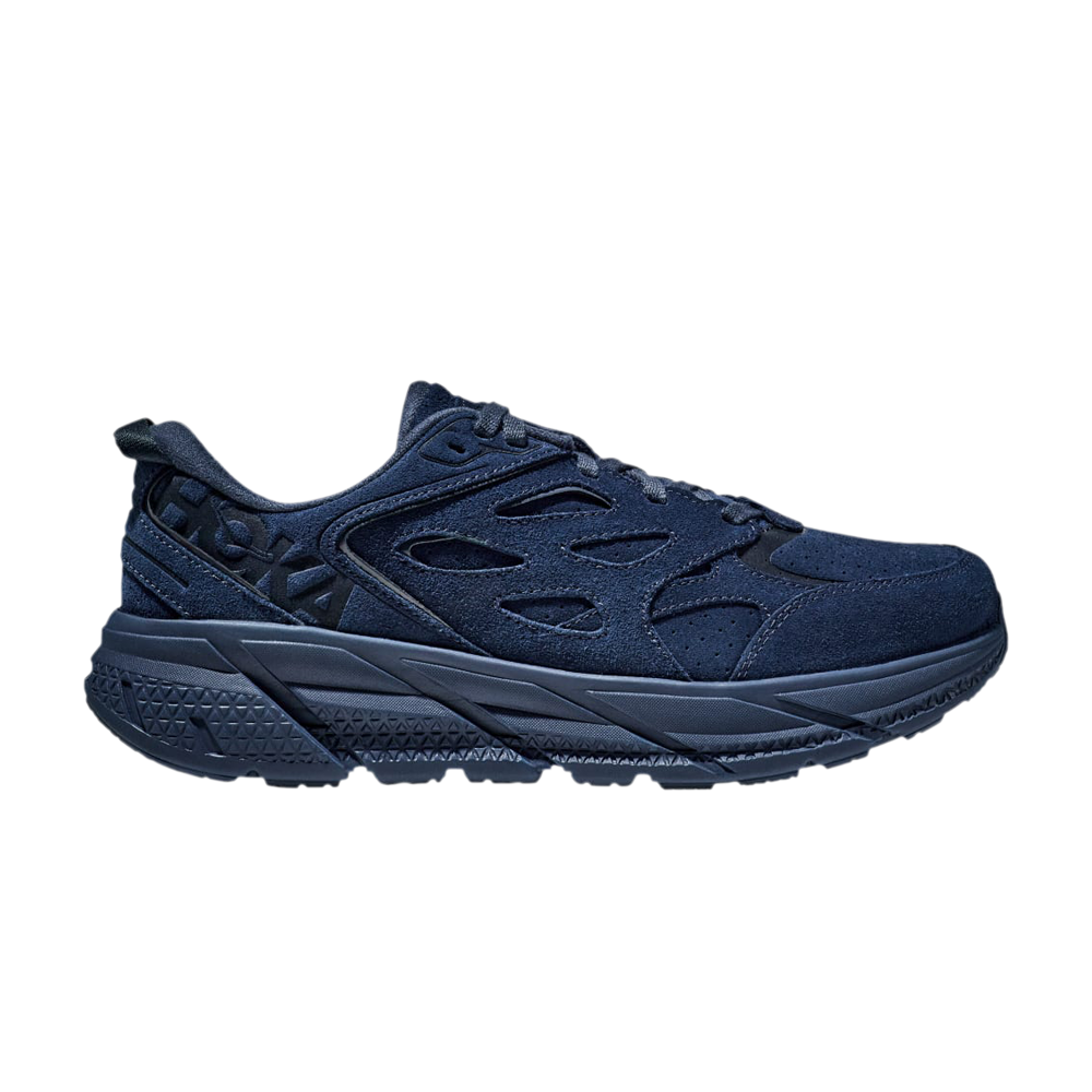 Pre-owned Hoka One One Clifton L Suede 'outer Space' In Blue