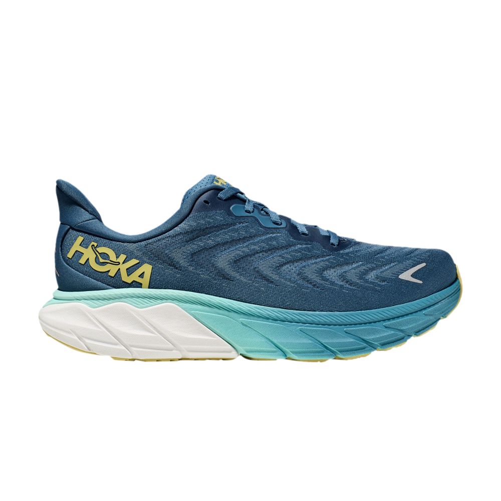 Pre-owned Hoka One One Arahi 6 'bluesteel Sunlit Ocean'