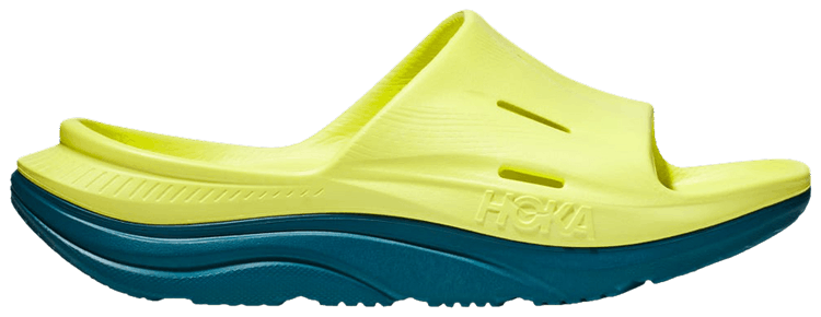 HOKA Ora Recovery Slide 3 Evening Primrose Deep Lagoon