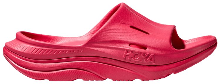 HOKA Ora Recovery Slide 3 Raspberry