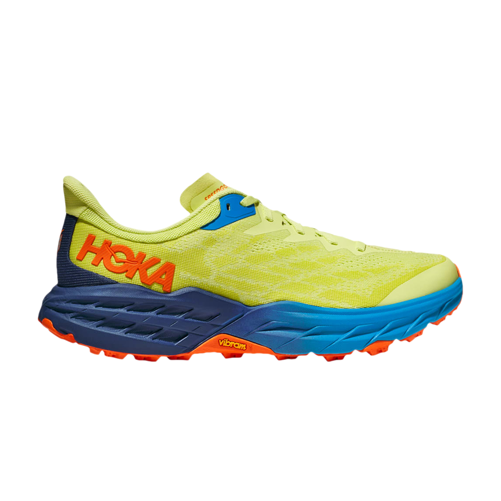 Pre-owned Hoka One One Speedgoat 5 'citrus Glow Evening Primrose' In Yellow
