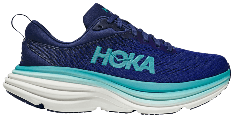 HOKA Wmns Bondi 8 Bellwether Blue