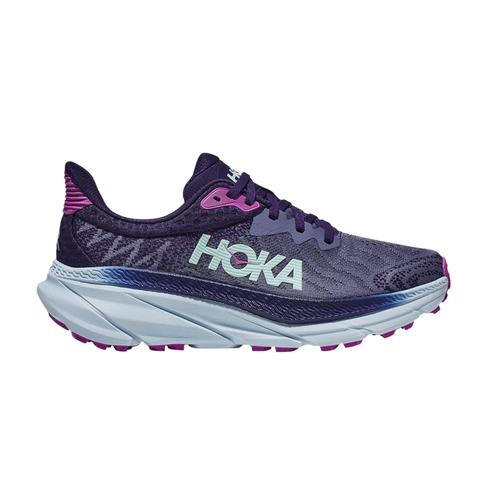 Pre-owned Hoka One One Wmns Challenger Atr 7 'meteor Night Sky' In Purple