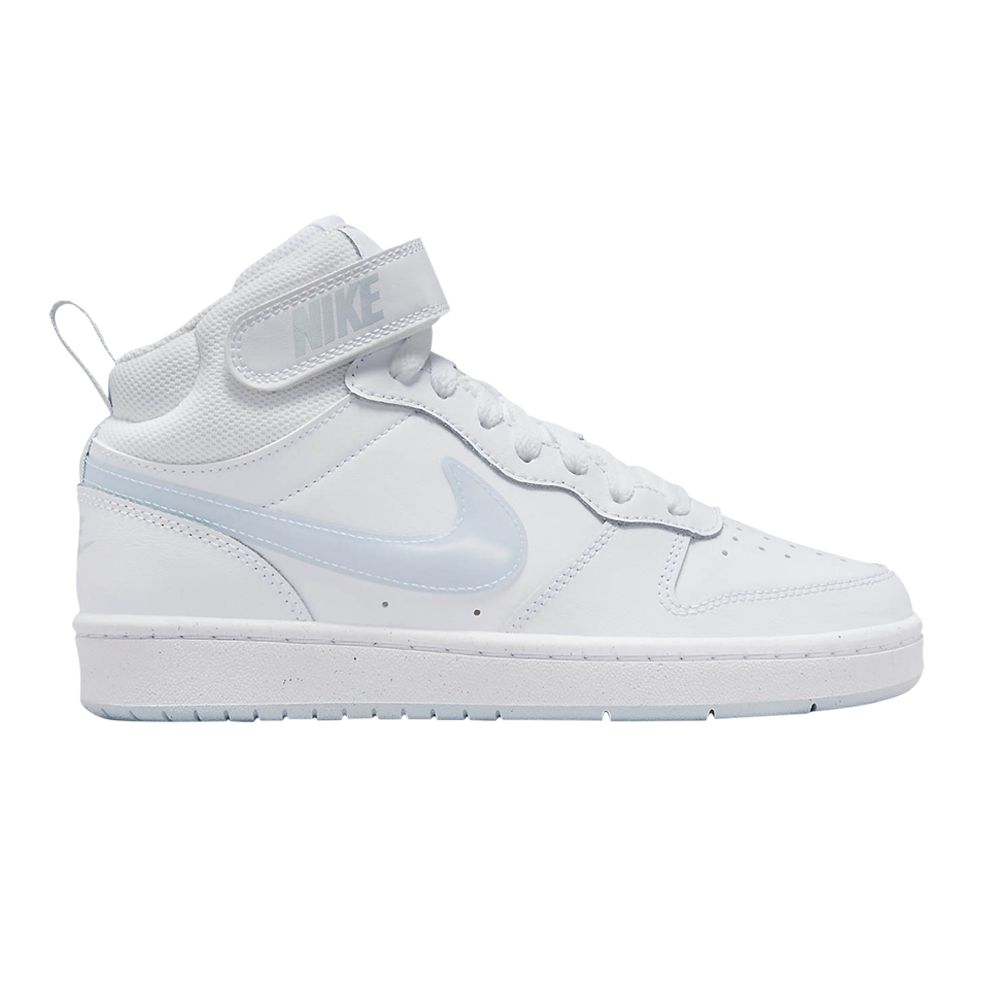 Pre-owned Nike Court Borough Mid 2 Gs 'white Aura' | Kid's Size 5.5